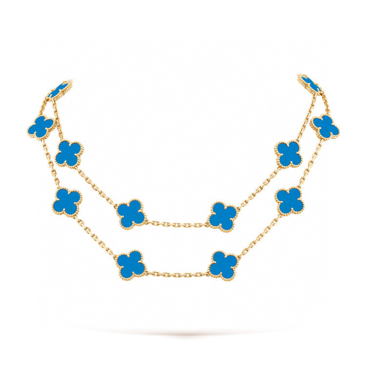 [Imperial] CLOVER 20 MOTIFS TURQUOISE GOLD