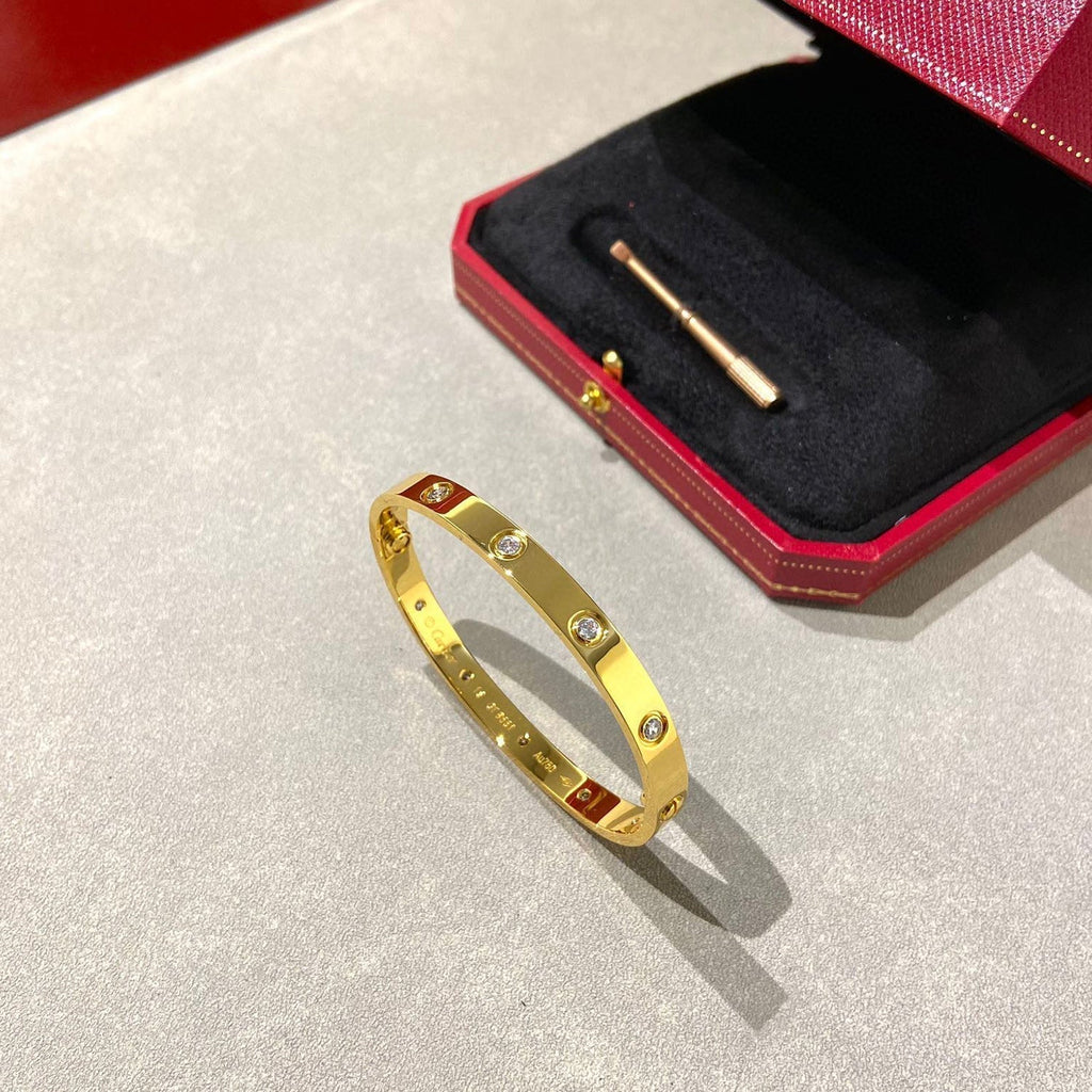 [Imperial] LOVE BRACELET 6.1MM 10 DIAMONDS