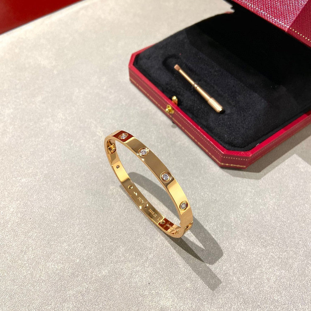 [Imperial] LOVE BRACELET 6.1MM 10 DIAMONDS