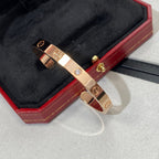 [Imperial] LOVE BRACELET 6.1MM 1 DIAMOND OPEN CUFF