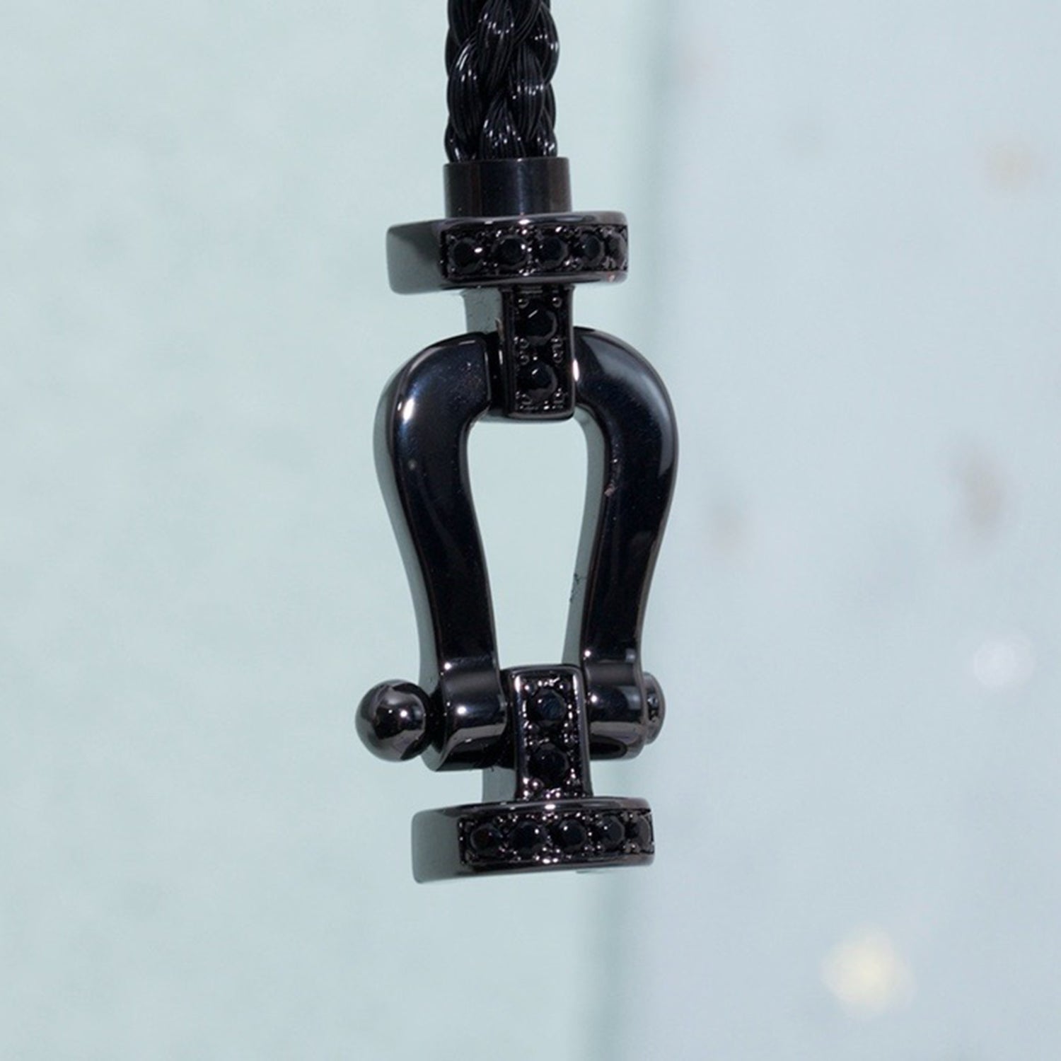[Imperial] FORCE LARGE SERIES HORSESHOE BLACK SAMURAI BRACELET