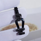 [Imperial] FORCE LARGE SERIES HORSESHOE BLACK SAMURAI BRACELET
