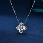 [Imperial] LOOP NECKLACE FULL MOTIF DIAMOND 16MM MULTIPLE COLORS