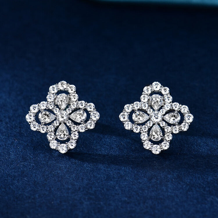 [Imperial] LOOP EARRINGS FULL MOTIF DIAMOND 16MM