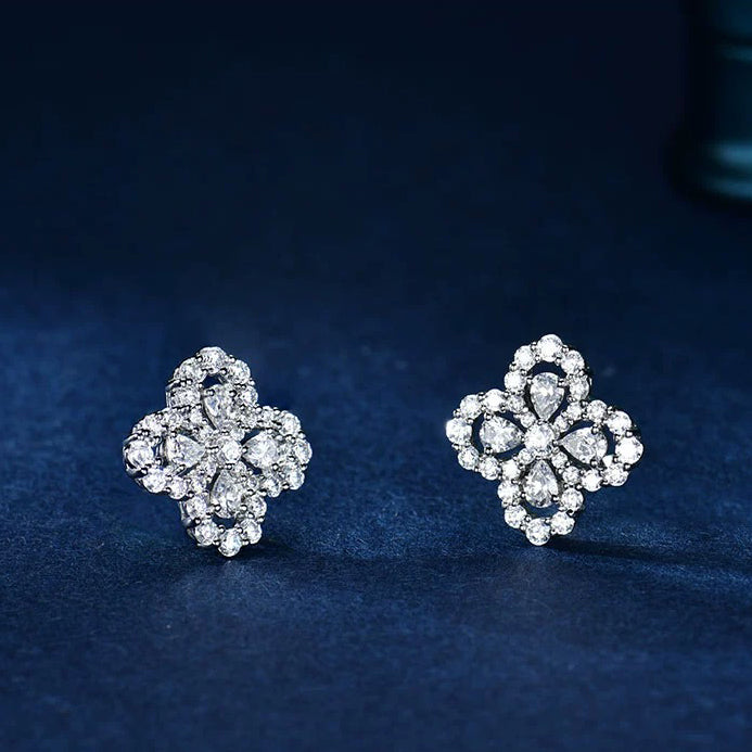 [Imperial] LOOP EARRINGS FULL MOTIF DIAMOND 16MM