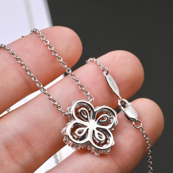 [Imperial] LOOP NECKLACE FULL MOTIF DIAMOND 16MM MULTIPLE COLORS