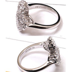 [Imperial] LOOP RING FULL MOTIF DIAMOND 16MM SILVE