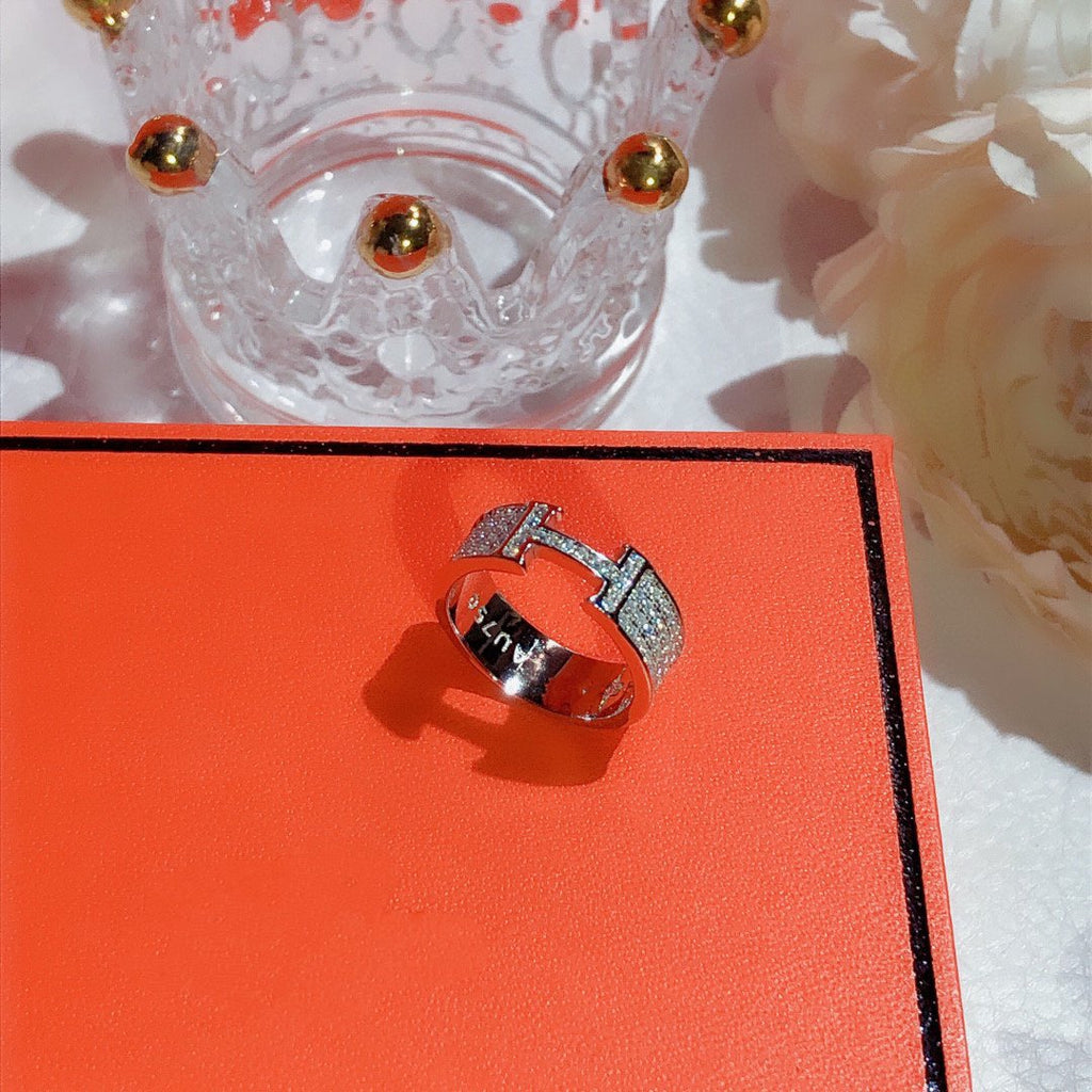[Imperial] H RING FULL DIAMOND