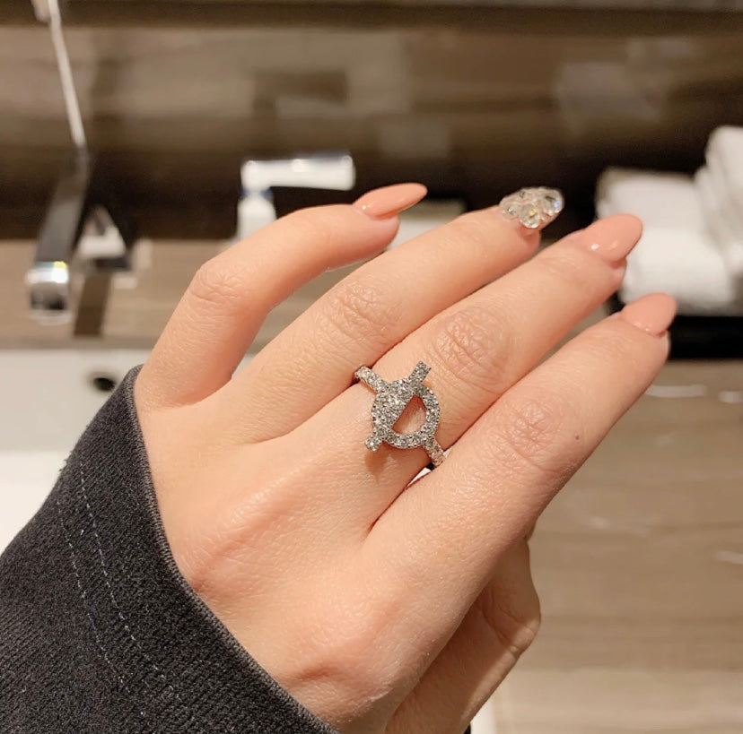 [Imperial] ECHAPPEE RING SILVER DIAMOND