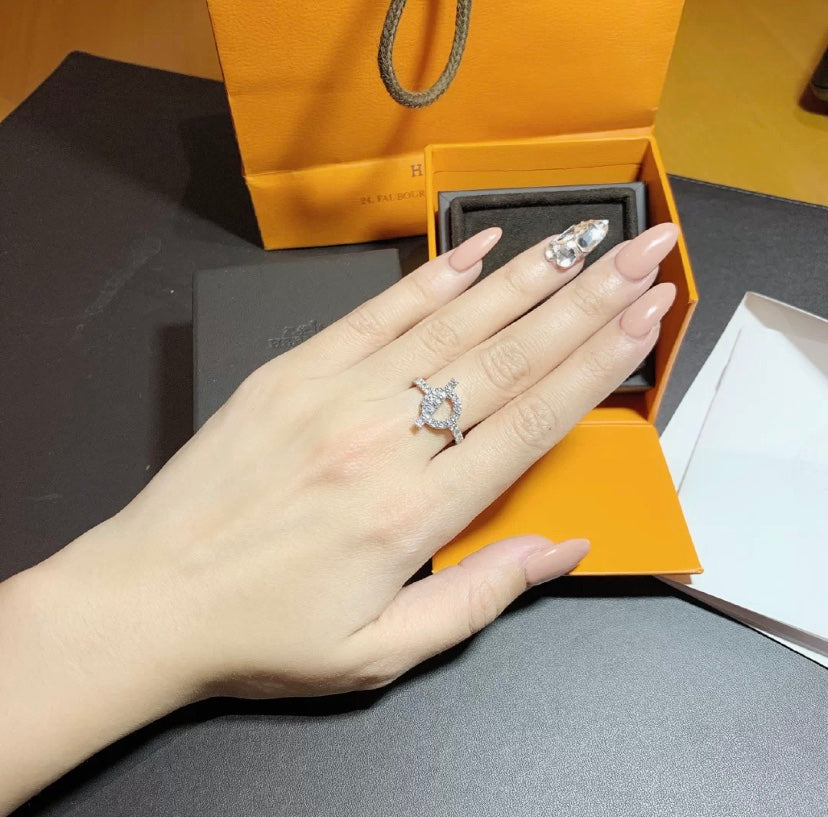 [Imperial] ECHAPPEE RING SILVER DIAMOND