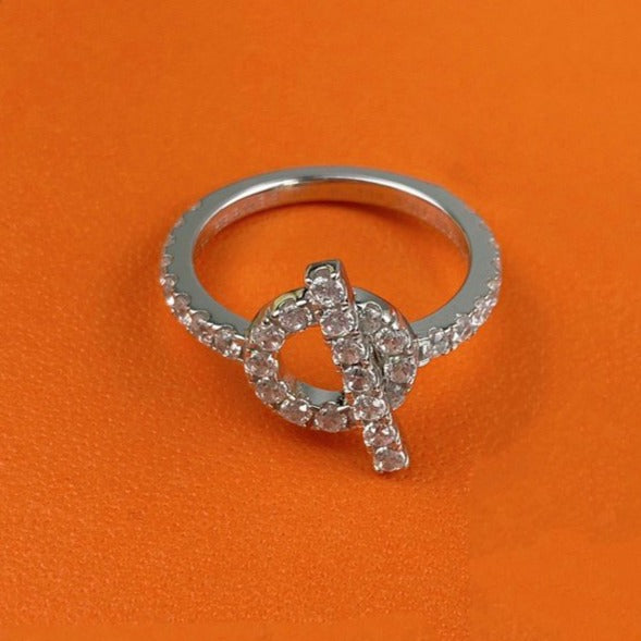 [Imperial] ECHAPPEE RING SILVER DIAMOND