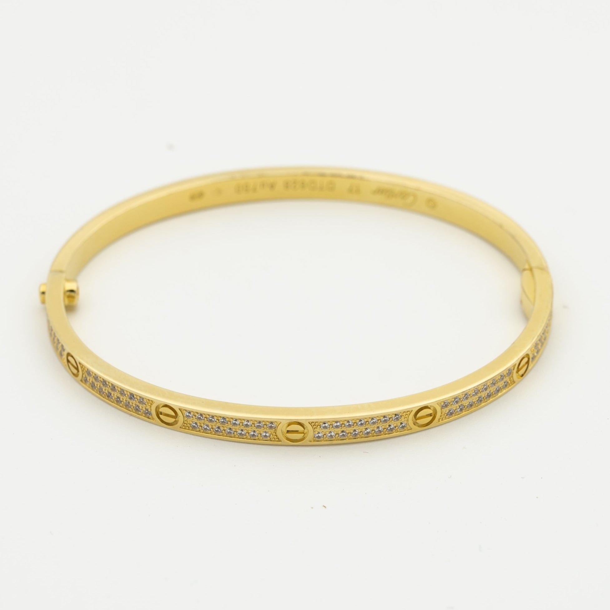 [Imperial] LOVE BRACELET 3.65MM DIAMOND-PAVED