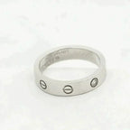 [Imperial] LOVE RING 4MM 1 DIAMOND SILVER
