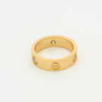 [Imperial] LOVE RING 5.5MM 3 DIAMONDS PINK GOLD