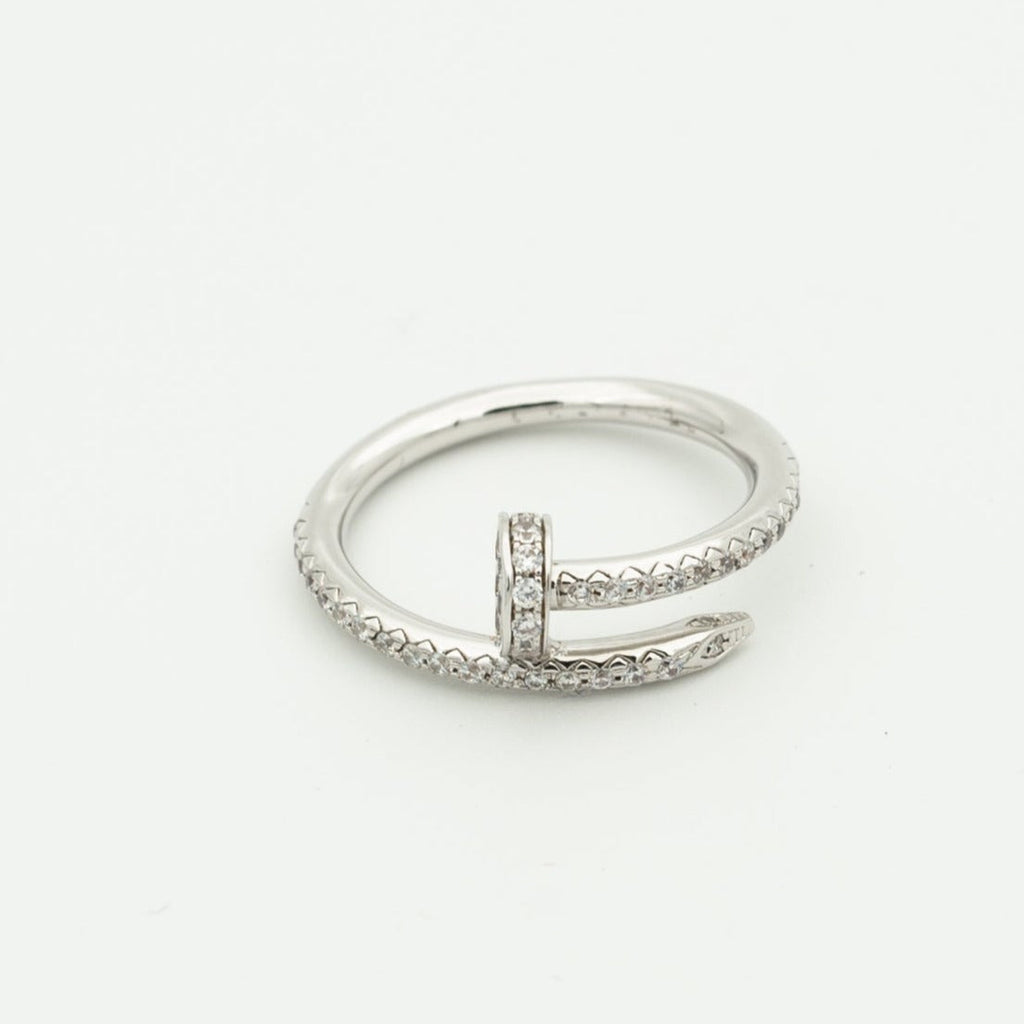 [Imperial] JUSTE RING 1.8MM SILVER DIAMONDS