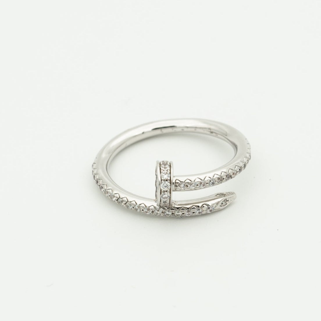 [Imperial] JUSTE RING 1.8MM SILVER DIAMONDS