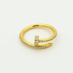 [Imperial] JUSTE RING 1.8MM GOLD DIAMONDS