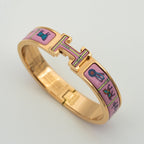 [Imperial] H PINK GOLD BRACELET PINK CERAMIC