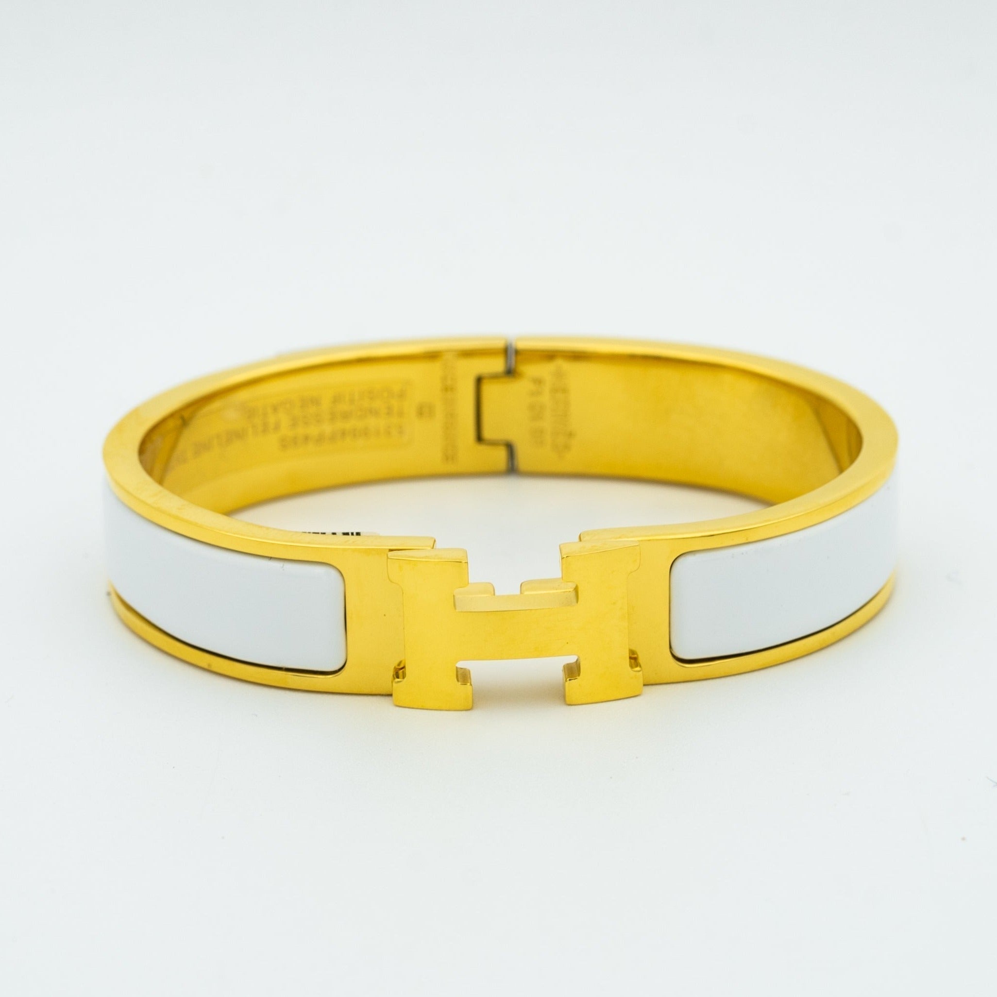 [Imperial] H WHITE BRACELET