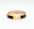 [Imperial] H BLACK BRACELET