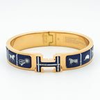 [Imperial] H BRACELET BLUE CERAMIC