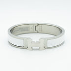 [Imperial] H WHITE BRACELET