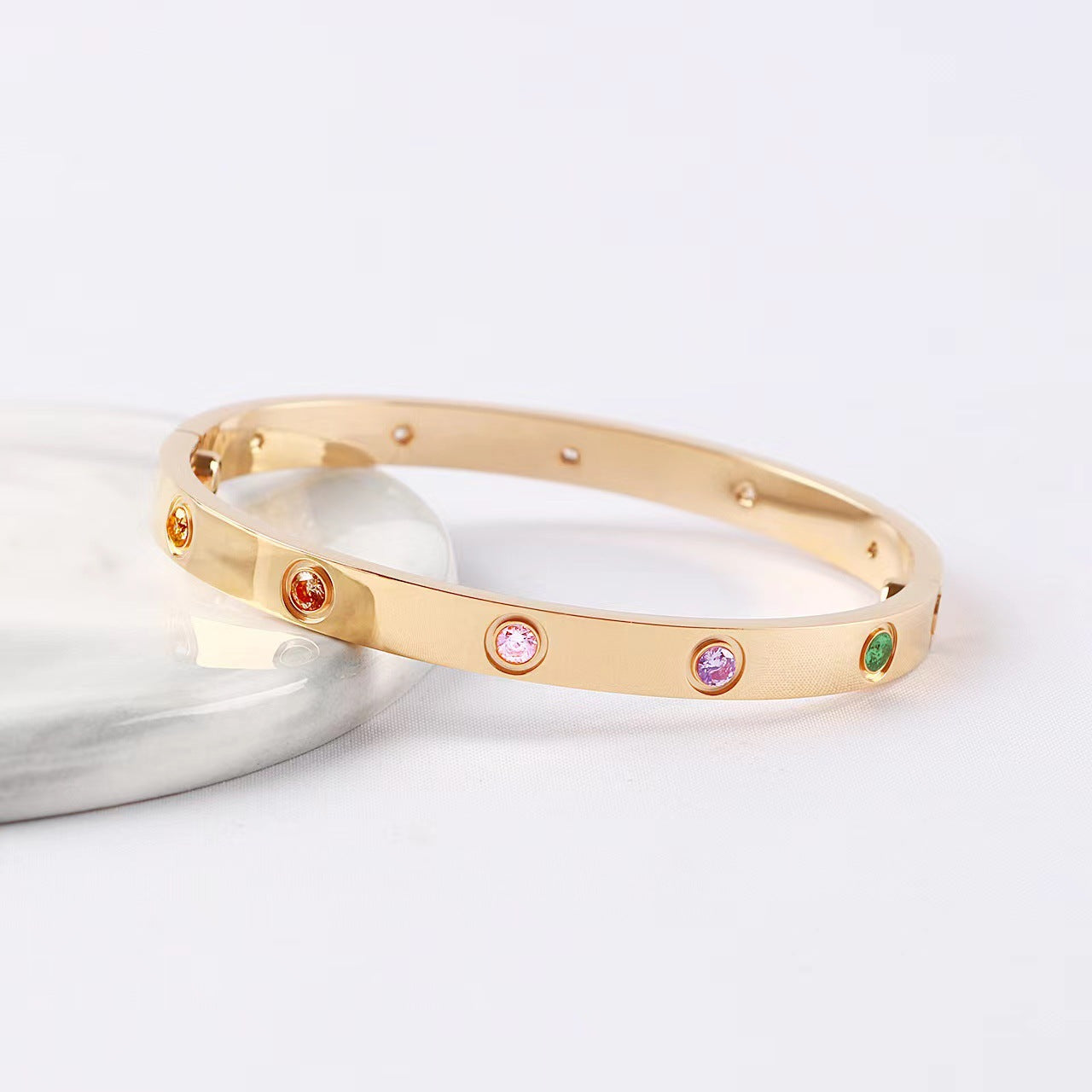 [Imperial] 2026 RAINBOW LOVE BRACELET 6.1MM  10 DIAMONDS