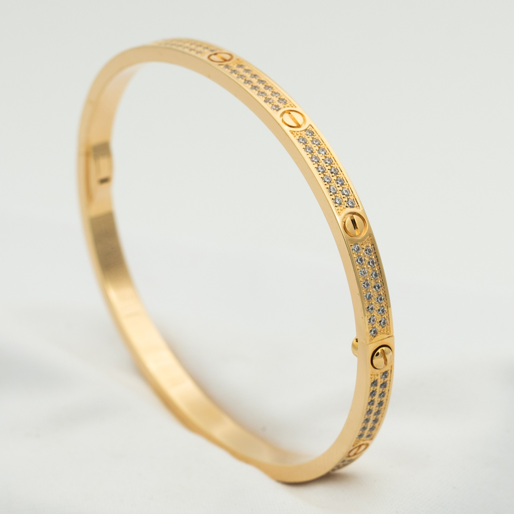 [Imperial] LOVE BRACELET 3.65MM DIAMOND-PAVED
