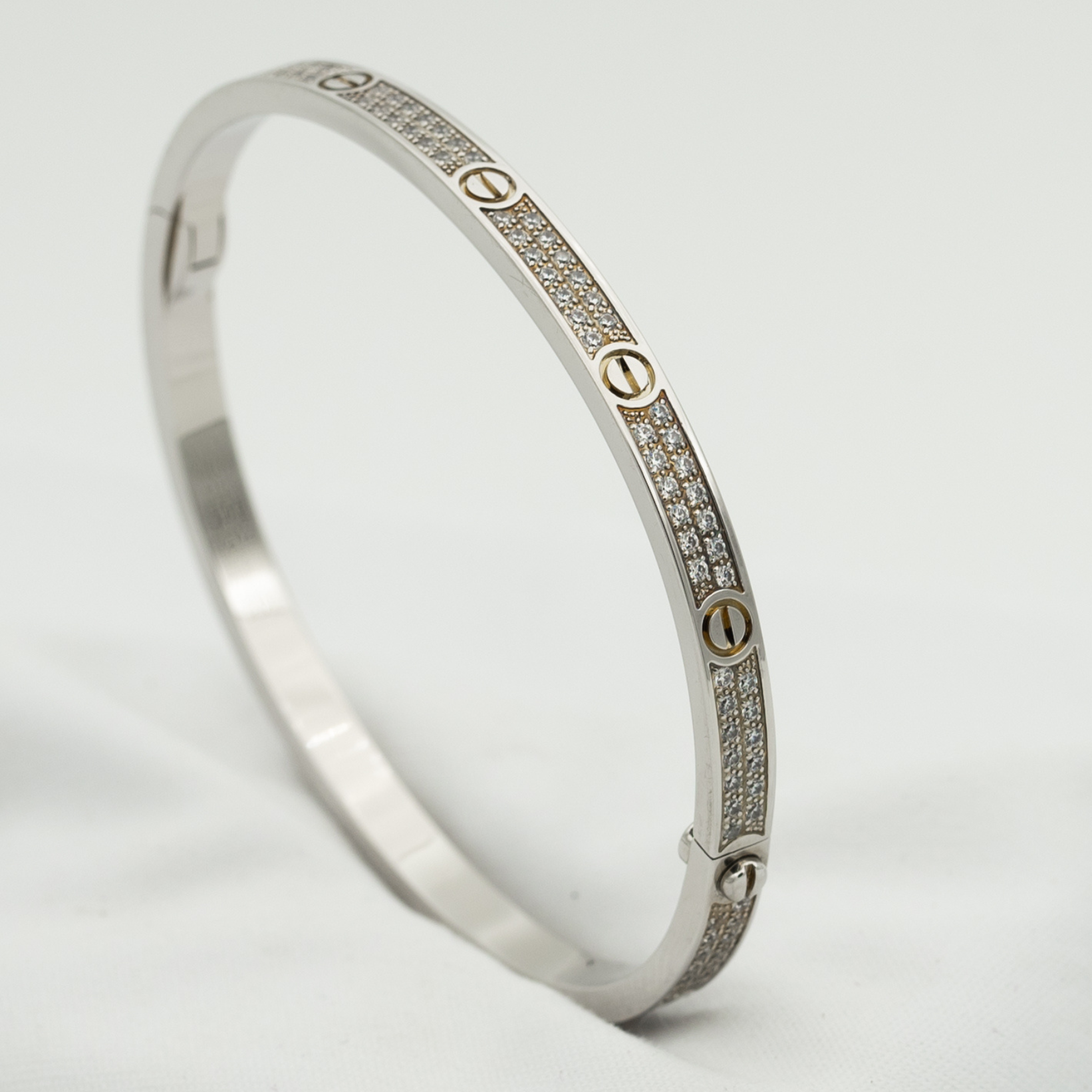 [Imperial] LOVE BRACELET 3.65MM DIAMOND-PAVED