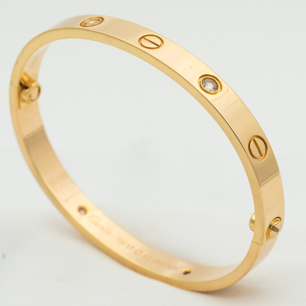 [Imperial] LOVE BRACELET 6.1MM 4 DIAMONDS