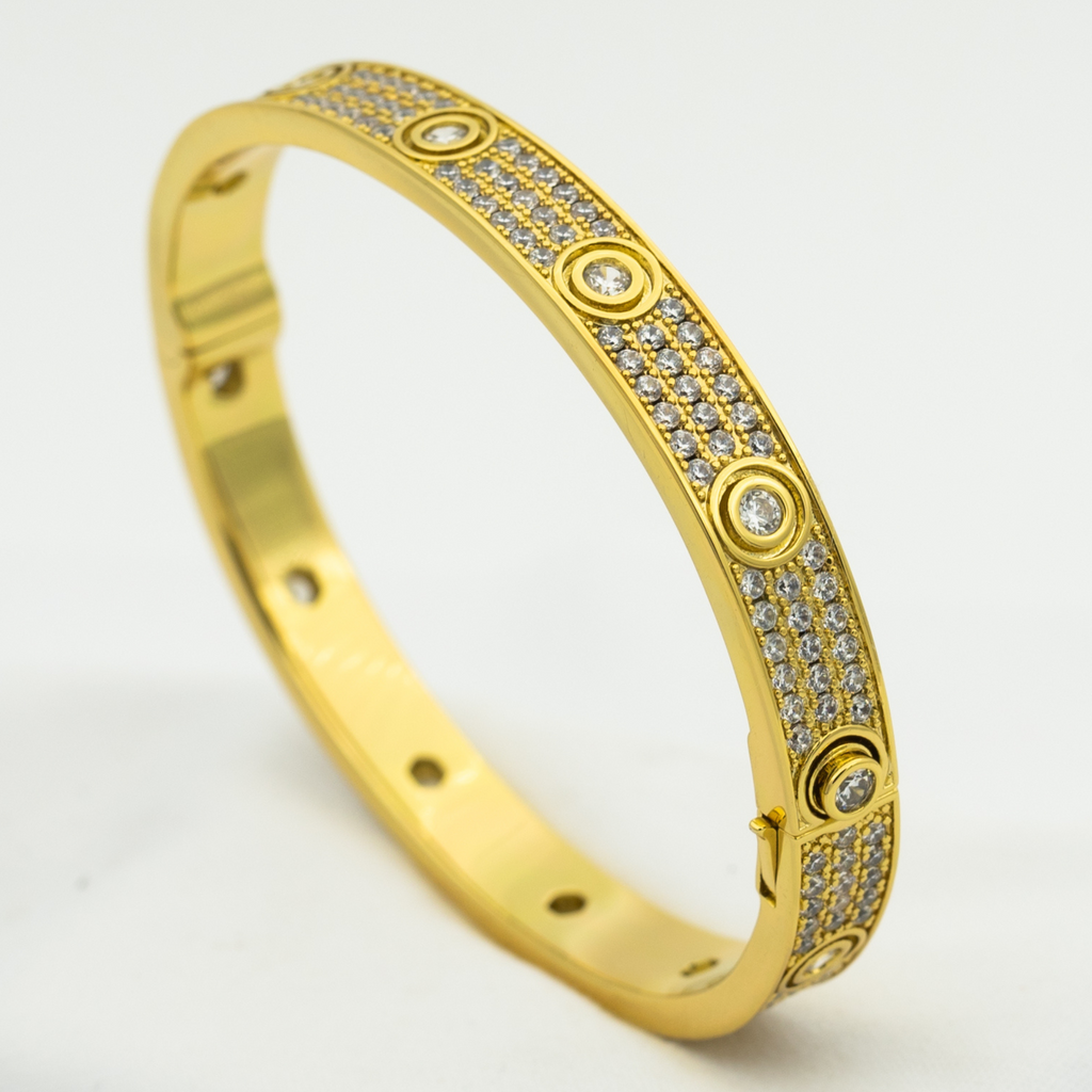 [Imperial] LOVE BRACELET 6.1MM DIAMOND-PAVED 10 BIG DIAMONDS