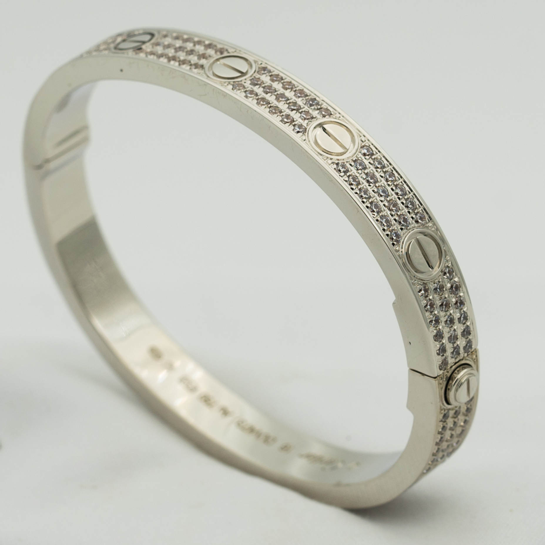 [Imperial] LOVE BRACELET 6.1MM DIAMOND-PAVED