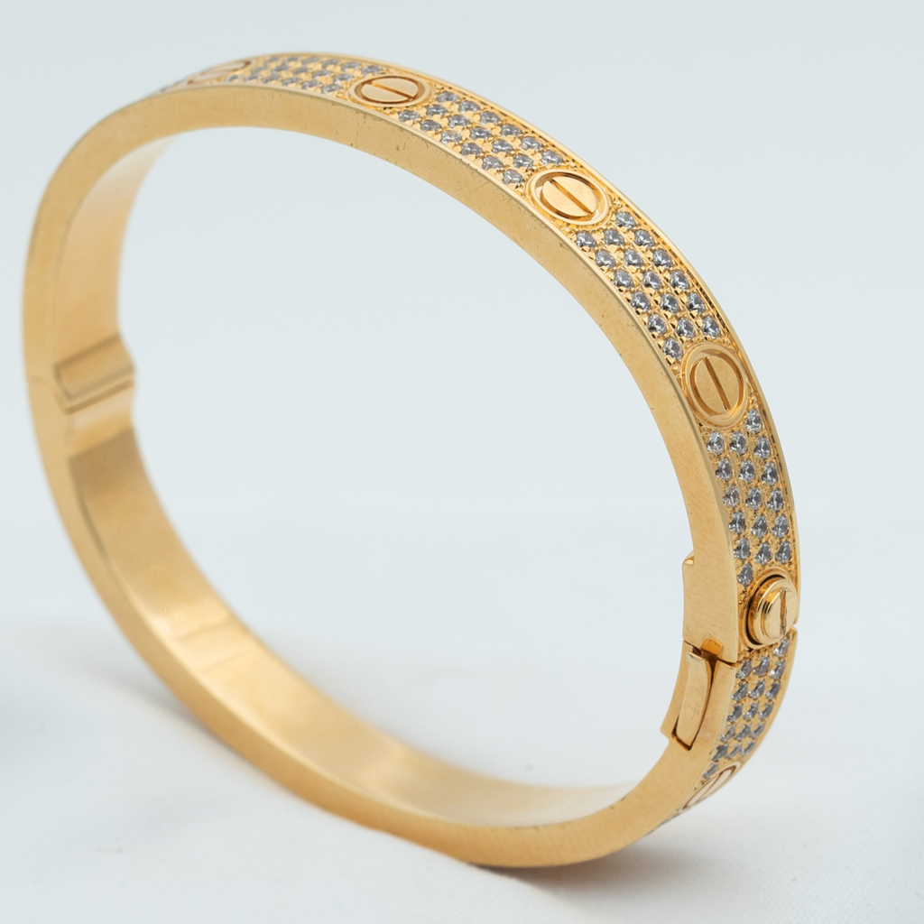 [Imperial] LOVE BRACELET 6.1MM DIAMOND-PAVED