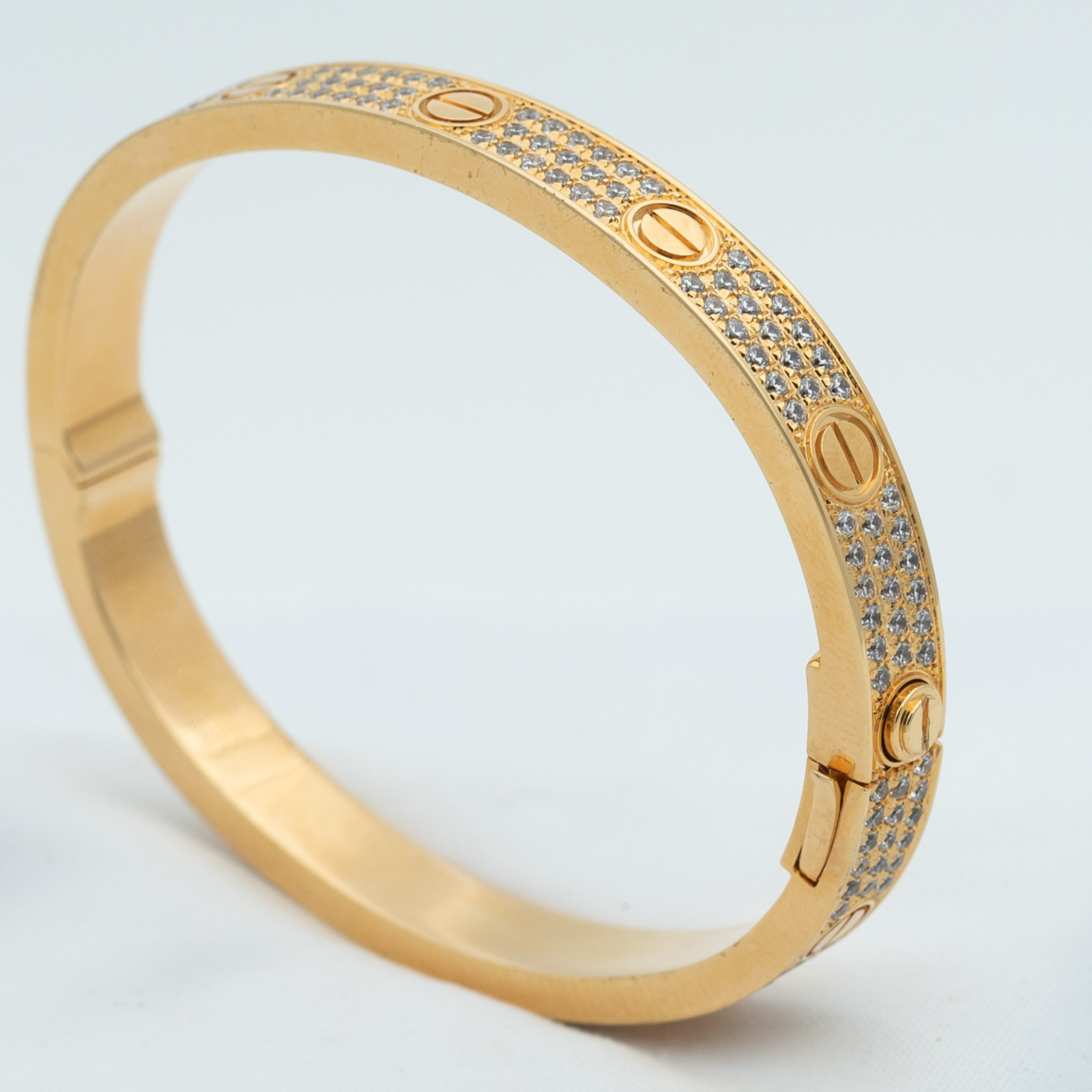 [Imperial] LOVE BRACELET 6.1MM DIAMOND-PAVED