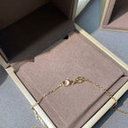 [Imperial] JEUX DE PINK GOLD DIAMOND NECKLACE