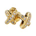 [Imperial] JEUX DE GOLD DIAMOND EARRINGS