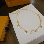 [Imperial] BLOOMING SUPPLE NECKLACE BRASS