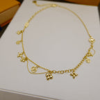[Imperial] BLOOMING SUPPLE NECKLACE BRASS