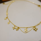 [Imperial] BLOOMING SUPPLE NECKLACE BRASS