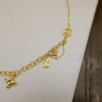 [Imperial] BLOOMING SUPPLE NECKLACE BRASS
