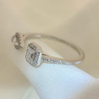 [Imperial] MY TWIN TOI & MOI SILVER DIAMOND RING