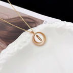 [Imperial]  MOVE MM NACRE BLANCHE DIAMOND NECKLACE