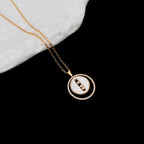 [Imperial]  MOVE MM NACRE BLANCHE DIAMOND NECKLACE