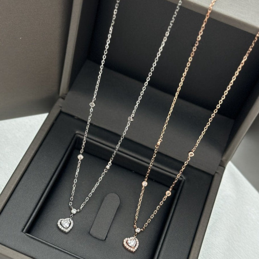 [Imperial] JOY HEART DIAMOND NECKLACE