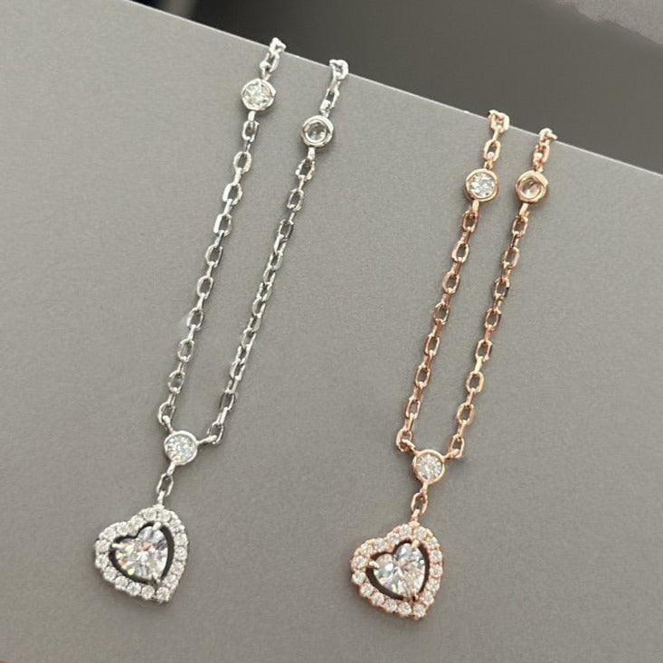 [Imperial] JOY HEART DIAMOND NECKLACE