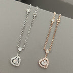 [Imperial] JOY HEART DIAMOND NECKLACE