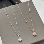 [Imperial] JOY HEART DIAMOND NECKLACE
