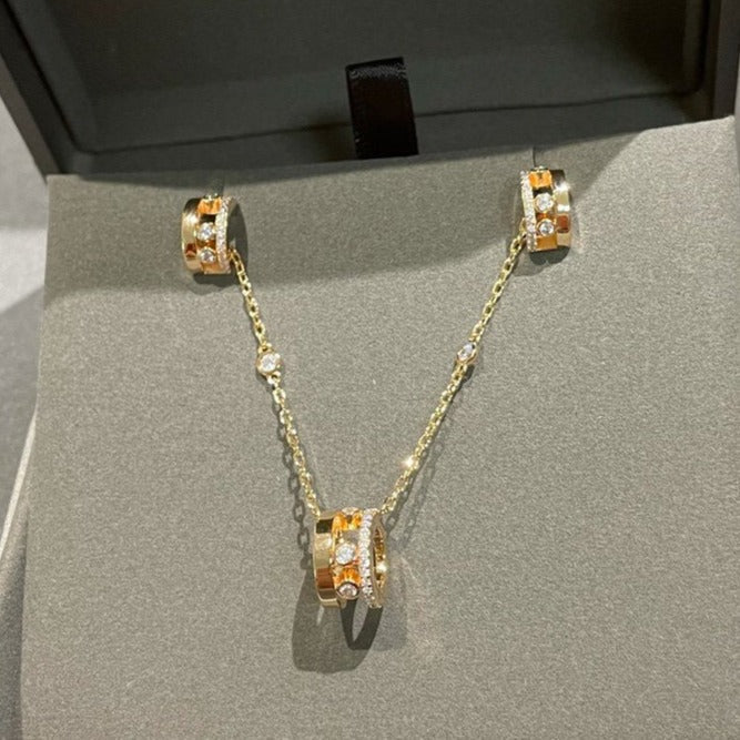 [Imperial] CHAIN MOVE ROMANE PEDAND NECKLACE