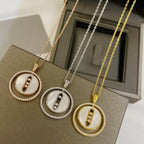 [Imperial]  MOVE MM NACRE BLANCHE DIAMOND NECKLACE