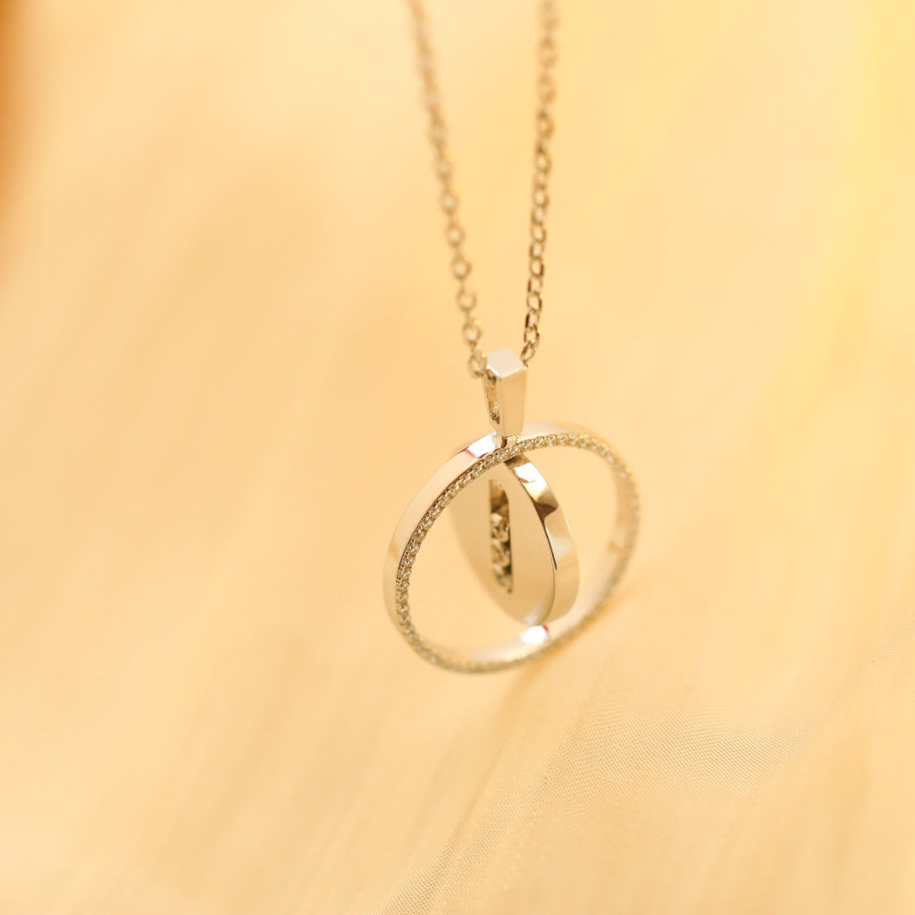 [Imperial]  MOVE MM SILVER DIAMOND NECKLACE